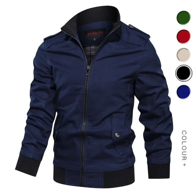 The Military Cotton Jacket | MONTQUANT — Premium Men's Outerwear