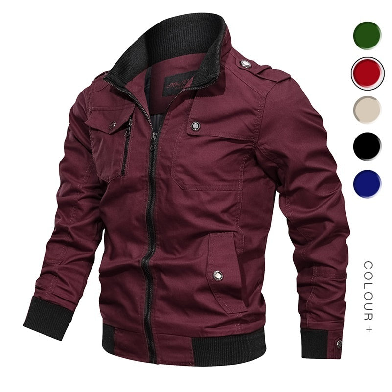 The Military Cotton Jacket | MONTQUANT — Premium Men's Outerwear