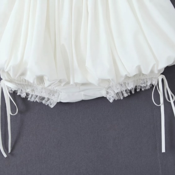 Lace fluffy skirt for women